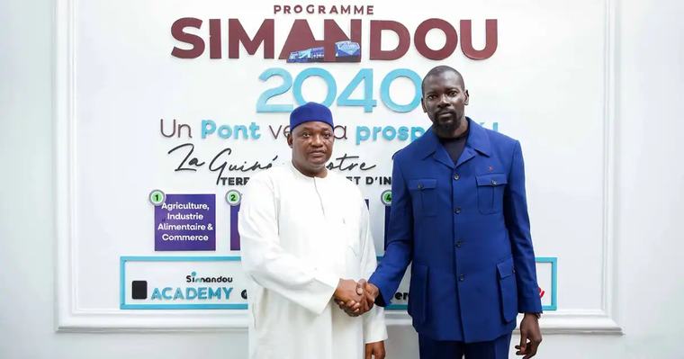 OMVG : Mamadi Doumbouya et Adama Barrow posent les jalons d’un axe économique stratégique