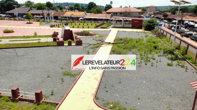 Place des Martyrs de Boké : le défi de l’entretien et de la gestion (Immersion)