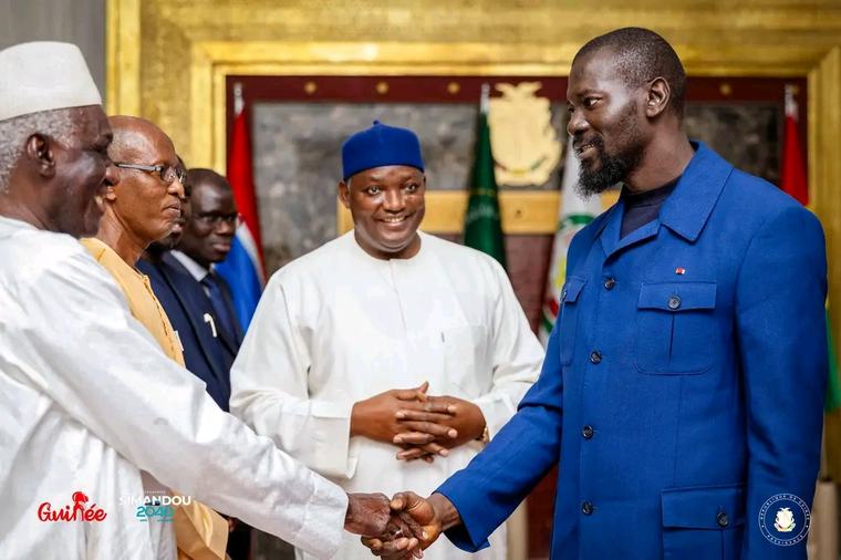 Le président Mamadi Doumbouya attendu en Gambie pour une visite officielle